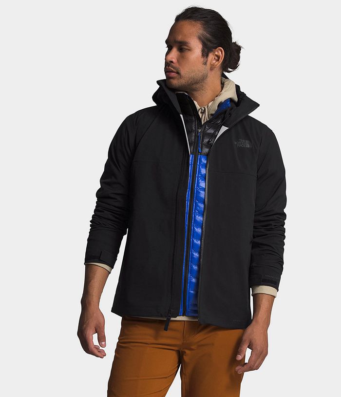 The North Face Mens Rain Jacket Apex Flex FUTURELIGHT™ 243DPYGNM - Black